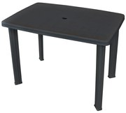 vidaXL Tuintafel 101x68x72 cm kunststof antraciet