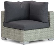 Garden Collections Cuba Hoek Module New Grey Wicker Grijs