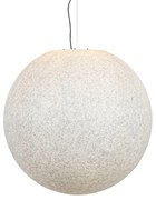 Moderne buiten hanglamp grijs 77 cm IP65 - Nura Modern E27 IP65 Buitenverlichting bol / globe / rond