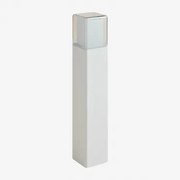Led-buitenpaal In Aluminium Torevi Wit & ↑50 Cm - Sklum
