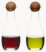 Mondgeblazen azijn- en oliedispenser Eden, 2-delig