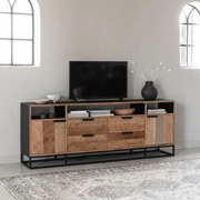 DTP Home Cosmo Tv-dressoir Teakhout 200 Cm - 200x40x75cm.