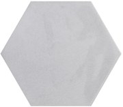 Jabo Moon White keramische wandtegel hexagon 16x18cm