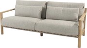 Lucas lounge 3-zitsbank natural teak 4 Seasons Outdoor