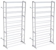 vidaXL Schoenenrek 2 st