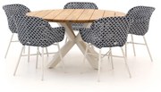 Hartman Delphine/Stephanie ø150cm dining tuinset 6-delig