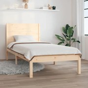 vidaXL Bedframe massief grenenhout 90x200 cm