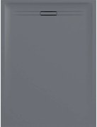 Geberit Sestra Douchevloer 80x160 cm Grijs/Leisteen
