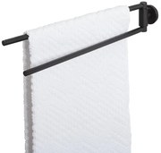 Tiger Urban Handdoekhouder - dubbel - draaibaar - rond - zwart 1316330746