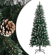 vidaXL Kunstkerstboom met standaard 150 cm PVC groen