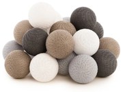 Cotton Ball Lights Outdoor lichtslinger - Starter Kit - Sombra