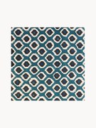 Handbedrukte stoffen servetten Sarp, 4 stuks