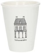 Gevel mok, Leeuwarden, porselein, 200 ml