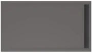 Xenz Easy-Tray douchebak 150x90x5cm antraciet