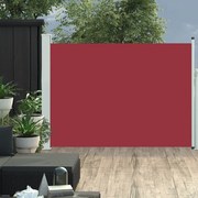 vidaXL Tuinscherm uittrekbaar 117x500 cm rood