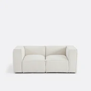 Modulaire zetel, 2-zit, bouclette, Seven
