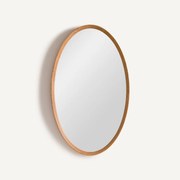 Massief eiken ovale spiegel, Orion