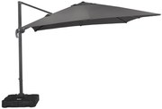 Garden Point antraciet Siena 3x3m tuinparasol