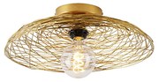 Oosterse plafondlamp goud 40 cm - GlanOosters E27 rond Binnenverlichting Lamp