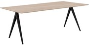 Goossens Excellent Eettafel Ferris, Rechthoekig 220 x 100 cm