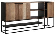 DTP Home Cosmo Hoog Teak Dressoir 205 Cm - 205x40x100cm.