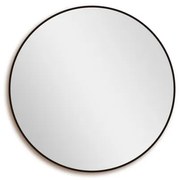 Saniclass Retro Line 2.0 Spiegel - rond - 120cm - frame - mat zwart SW7-120