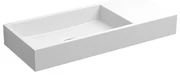 Clou Mini Wash Me fontein mineraalmarmer rechts 45cm wit glans