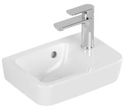 Villeroy & Boch O.novo fontein 36X25cm 1 kraangat rechts met overloop ceramic+ wit 434336R1