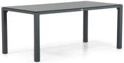 Dining Tuintafel rechthoekig 180 x 90 cm Grijs Mateo