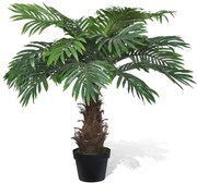 vidaXL Kunstboom met pot cycaspalm 80 cm