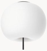 Mondgeblazen dimbare plafondlamp Kushi