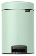 Brabantia NewIcon Pedaalemmer - 3 liter - kunststof binnenemmer - jade green 233869