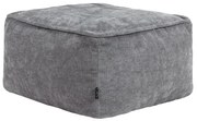 Amara Poef Chenille - Grijs