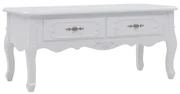 vidaXL Salontafel 100x50x46 cm wit