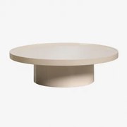 Ronde Salontafel Van Mdf Cirela Ø120 Cm - Sklum