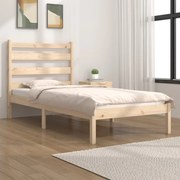 vidaXL Bedframe massief grenenhout 90x190 cm 3FT Single