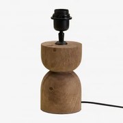 Diniz Tafellampvoet Mangohout & ↑15 Cm - Sklum