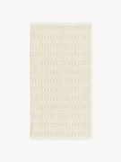Handgeweven indoor & outdoor vloerkleed Rune met geometrisch patroon