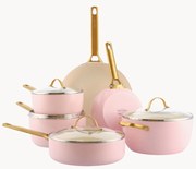 Kookset Padova met antiaanbaklaag, 10-delig