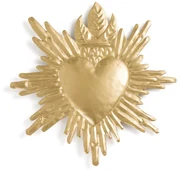 Wanddecoratie ex-voto in messing, Strakaza