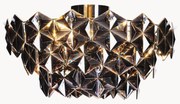 Design glazen plafondlamp Monarque
