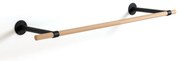 Wandstaaf in metaal en eik, Kane