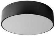 Plafond Lamp 30cm Rond Zwart Plafond app640-3c