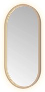 Hotbath &More Oval spiegel ovaal 40x80cm geborsteld koper PVD
