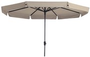 Madison stokparasol Syros luxe ecru 350 cm.