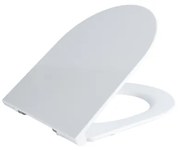 Saniclass Universo Closetzitting - quickrelease - softclose - Duroplast - 43.3x36.0x3.8cm - wit glanzend U176