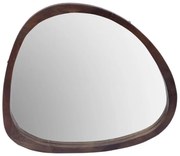 Livingfurn Joy wandspiegel 80cm donkerbruin