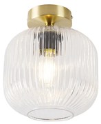 Smart plafondlamp messing incl. Wifi A60 - Karel