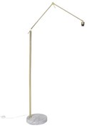 Moderne vloerlamp goud verstelbaar - Editor Modern E27 Binnenverlichting Lamp