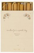 Steekkaarsen Birthday, 20 stuks